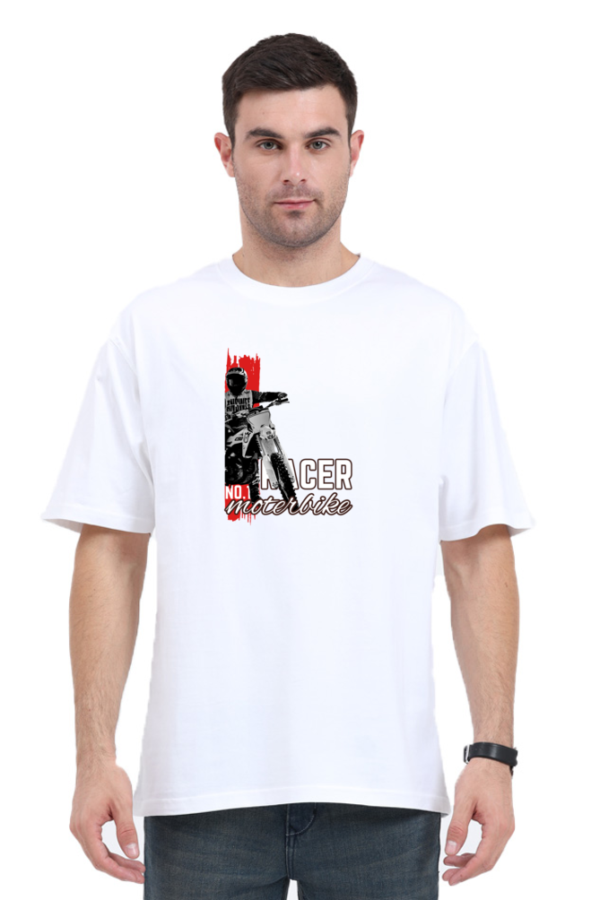 Bike Raider Oversized Classic T Shirt