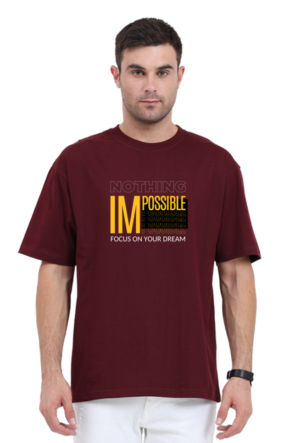 NOTHING IMPOSSIBLE Oversized Classic T Shirt