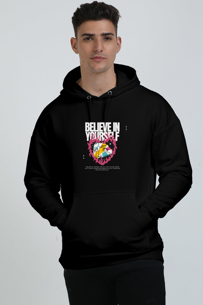 Believe in yourself Heavyweight Oversized Hooded Sweatshirt