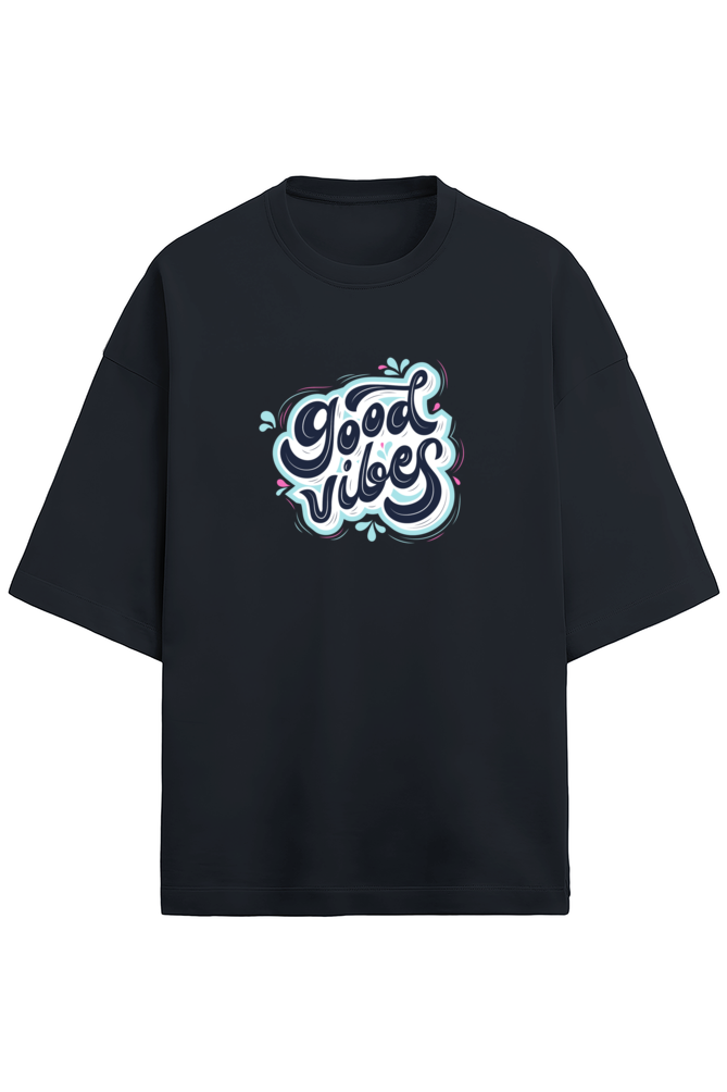 Good Vibes Terry Oversized T-Shirt