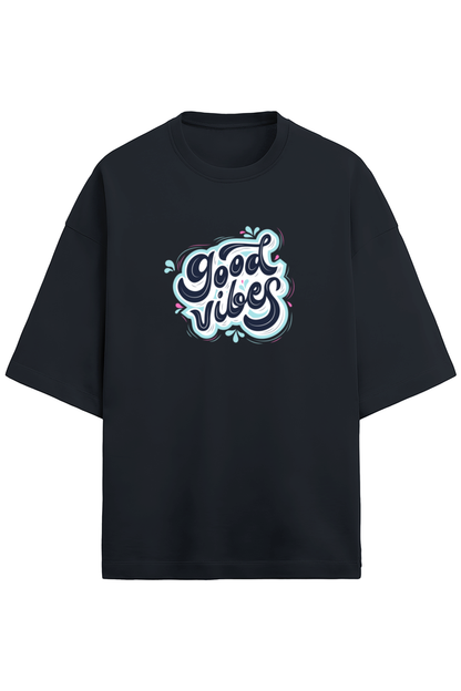 Good Vibes Terry Oversized T-Shirt