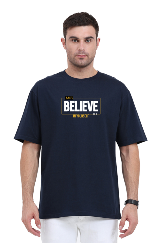 BELIEVE YOURSELF Oversized Classic T Shirt