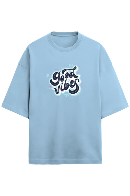 Good Vibes Terry Oversized T-Shirt