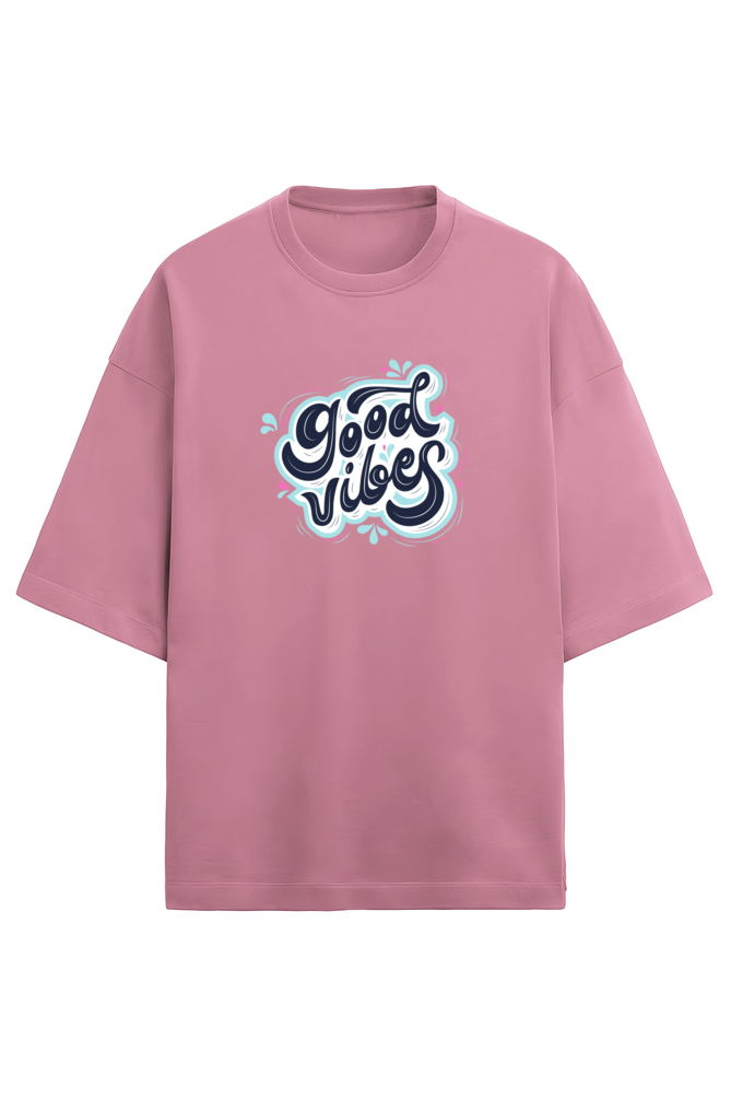 Good Vibes Terry Oversized T-Shirt