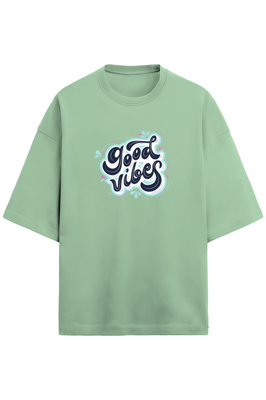 Good Vibes Terry Oversized T-Shirt