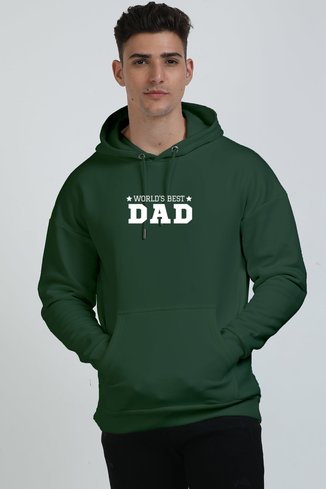 World's Best Dad Heavyweight Oversized Hooded Sweatshirt